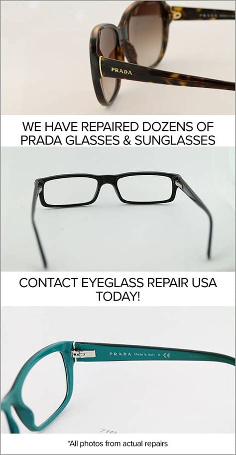 prada frames repair|Prada usa customer service.